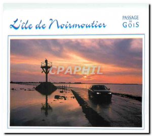 Modern Postcard The island of Noirmoutier Passage du Gois