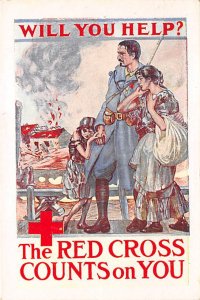 Will You Help? The Red Cross Counts on You Unused 