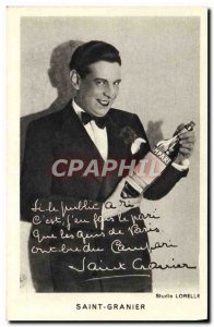 Postcard Old Saint Granier Campari Advertisement