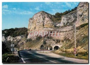 The Modern Postcard Grottes d'Arcy-sur-Cure (Yonne) Tunnel Saint More