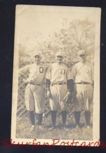 RPPC OSHKOSH WISCONSIN INDIANS BASEBALL PLAYER WILSON REAL PHOTO POSTCARD WIS