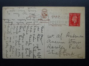 P & O Line RMS STRATHEDEN 1st Class Ocean Liner AUSTRALIA MAIL c1938 Postcard