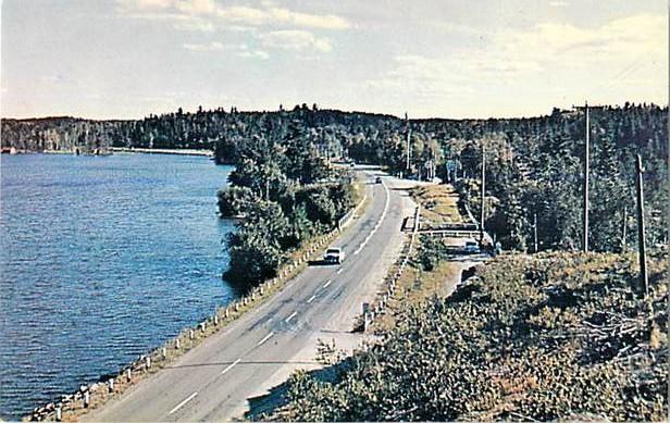 Pine Lake & Highway No. 71 Nestor Falls Ontario ON Canada