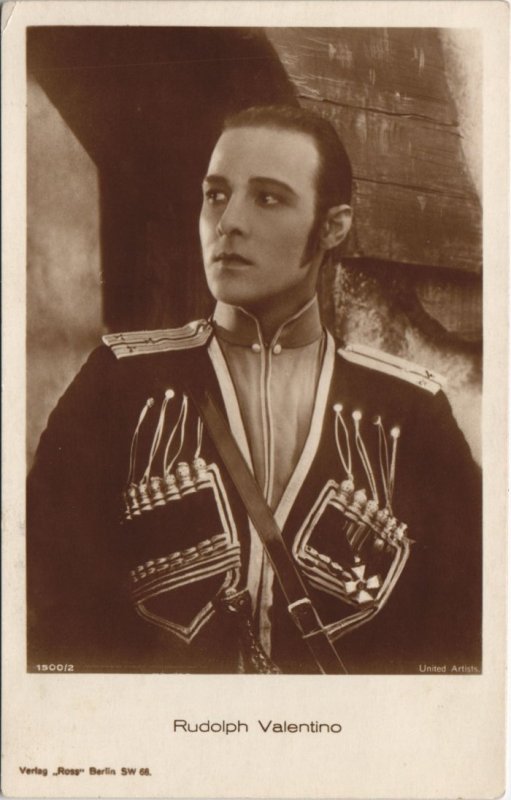 CPA AK Rudolph Valentino FILM STAR (40558)