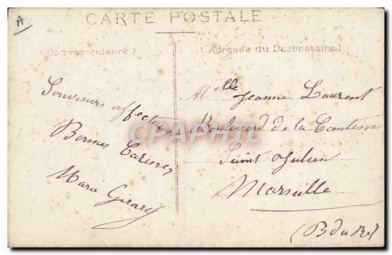 Old Postcard Jeanne Surname