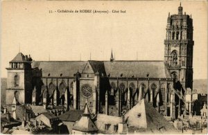 CPA Cathédrale de RODEZ - Cote Sud (109556)