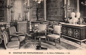 Le Salon d Abdication,Chteau de Fopuntainebleau,France BIN