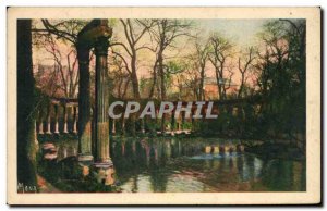 Paris - 8 - Parc Monceau Old Postcard