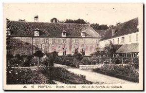 Old Postcard Provins General Hospital Nursing home old