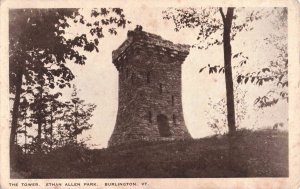 c.1910 The Tower Ethan Allen Park Burlington N.Y. Postcard 2R5-447 