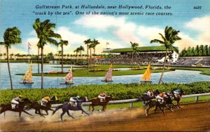 Florida Hallandale Gulfstream Park Race Track 1964
