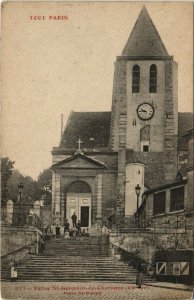 CPA TOUT PARIS - 339 - Eglise St-GERMAIN de - Charonne (145476)