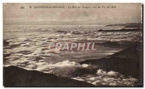 Old Postcard Bagneres De Bigorre The Sea Of Clouds View From the Pic Du Midi