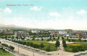 Postcard C-1910 Arizona Tucson Washington Park Rieder #5125 A24-3068