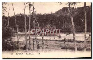 Old Postcard Tennis Yport