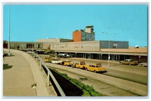 c1960 Administration Building Cleveland Hopkins Airport Cleveland Ohio Postcard