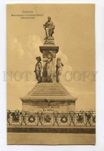 287140 ITALY CATANIA Vincenzo Bellini monument Vintage postcard