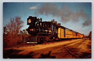 Edaville Railroad Cranberry Junction  South Carver  Massachusetts   Postcard
