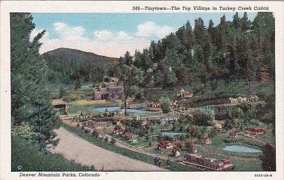 Tinytown The Toy Village in Turkey Creek Canon Denver Mountain Parks Colorado