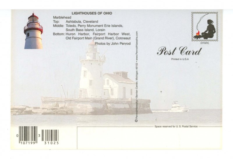 OH -  Lighthouses of Ohio, Multi-View (continental size)