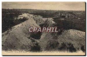 Old Postcard Militaria Ruins Of Pompelie