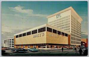 Topeka Kansas 1960s Postcard Macy's Department Store