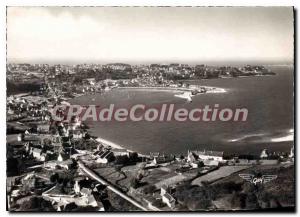 Modern Postcard Perros-Guirec harbor edge of the castle