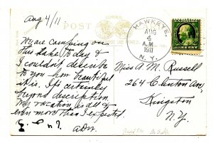 NY - Hawkeye. Silver Lake Looking East