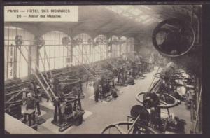 Workshop.Hotel Des Monnaies,Paris,France Postcard 