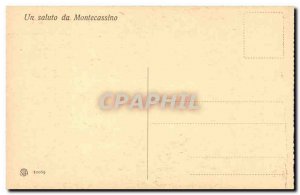 Italy Italia Old Postcard Montecassino Tomba di Benedetto S E S Scholastica