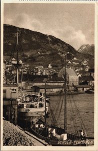 Norway Bergen Floibanen Vintage Postcard C211