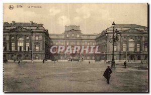 Old Postcard Lille La Prefecture