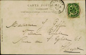 B576 Belgium Brussels church 1905