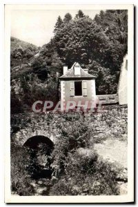 Old Postcard Montauban de Luchon Haute Garonne Entree du Jardin des Cascades