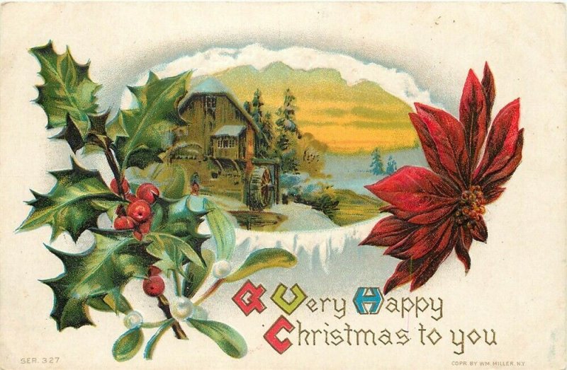 Christmas Greetings, Lot of 5, Lot Number 31
