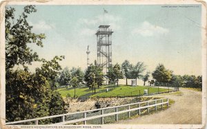 Missionary Ridge Tennessee c1910 Postcard General Bragg's Headquarters Civil War