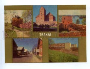 181615 Lithuania Trakai old postcard