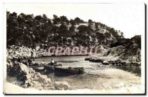 Postcard Old La Cote Provence Cassis and its Creeks Port Pin Calanque