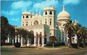 Sacred Heart Church Galveston Texas Chrome Postcard C078