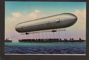 Dirigible Airship Blimp Bodensee Germany Postcard