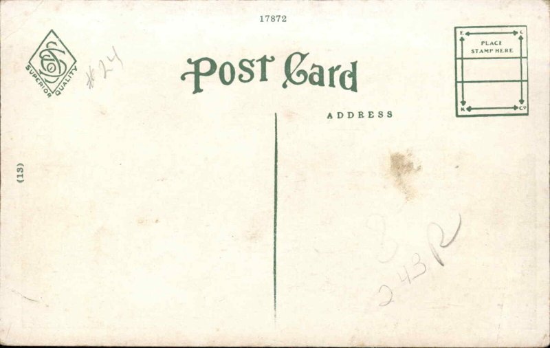 Houston Texas TX Municipal Docks Ship Channel Vintage Postcard