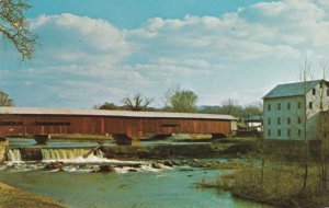 Bridgeton Covered Bridge and Mill - Parke County, Indiana