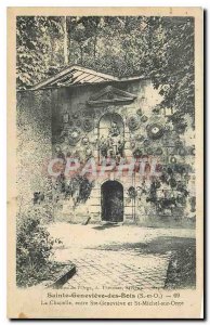 Old Postcard Sainte Genevieve des Bois S and O between La Chapelle Ste Genevi...