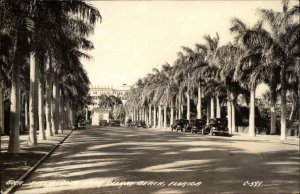Delray Beach Florida FL Boca Raton Club Real Photo Vintage Postcard