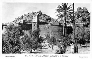 Lot134  morocco Anti Atlas Lesser Atlas private house in tafraout real photo