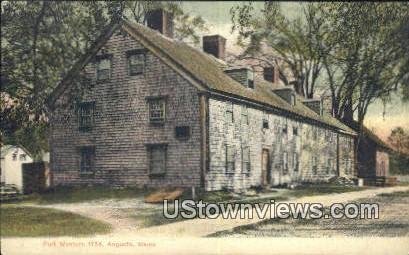 Fort Western 1754 in Augusta, Maine