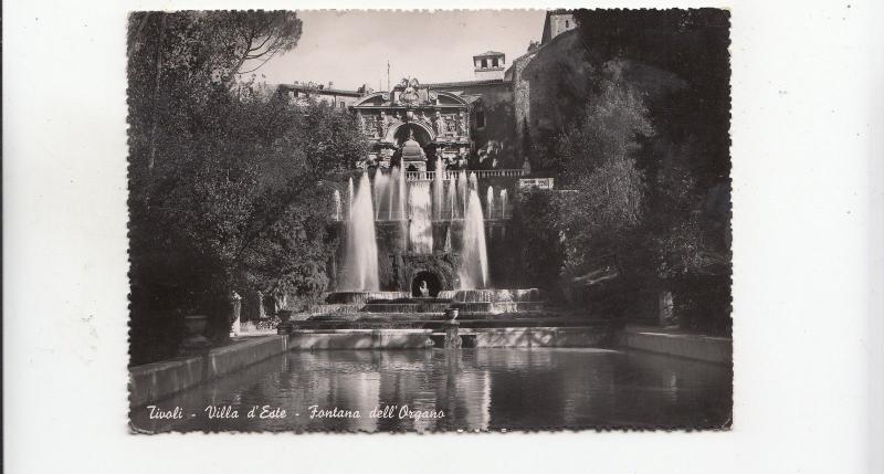 BF32903 tivoli villa d este fontana dell oragano italy front/back image