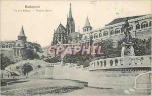 Old Postcard Budapest Fishcer Bastei