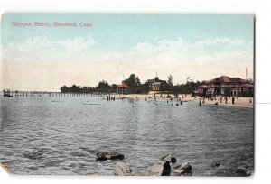 Stamford Connecticut CT Postcard 1901-1907 Shippan Beach
