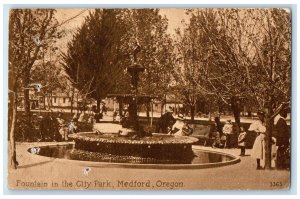 1915 Fountain City Park Exterior View Medford Oregon OR Vintage Antique Postcard